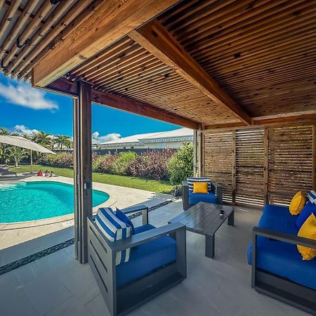 Villa Nomilou Beach Avec Acces Direct Plage Saint-Francois  Exterior foto